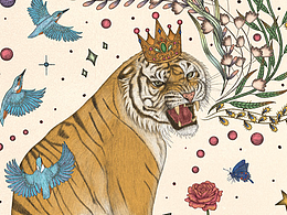 《大貓的旅途》系列插畫(huà)