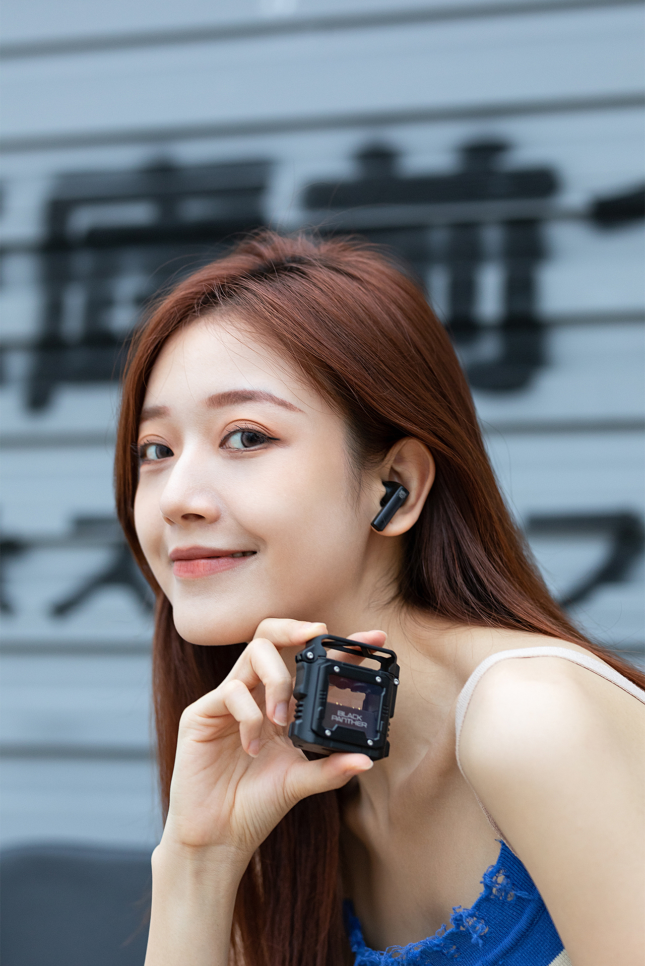 钢铁机甲蓝牙耳机（图ZMzczNzA4MzYw） - 电子产品 - 站酷设计师恐龙视觉原创素材 - 站酷ZCOOL