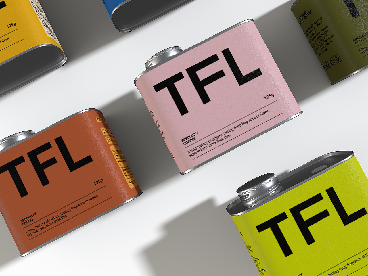 TFL COFFEE PACKAGE DESIGN