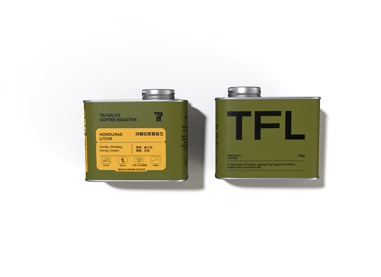 TFL COFFEE PACKAGE DESIGN