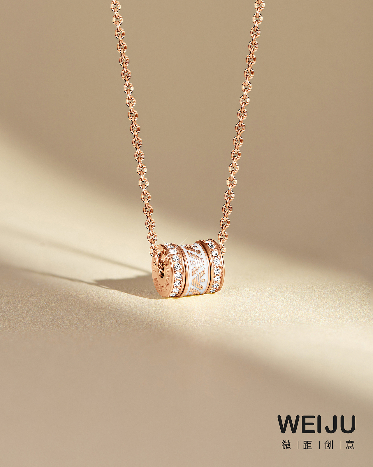 阿玛尼饰品创意拍摄--微距创意--珠宝摄影