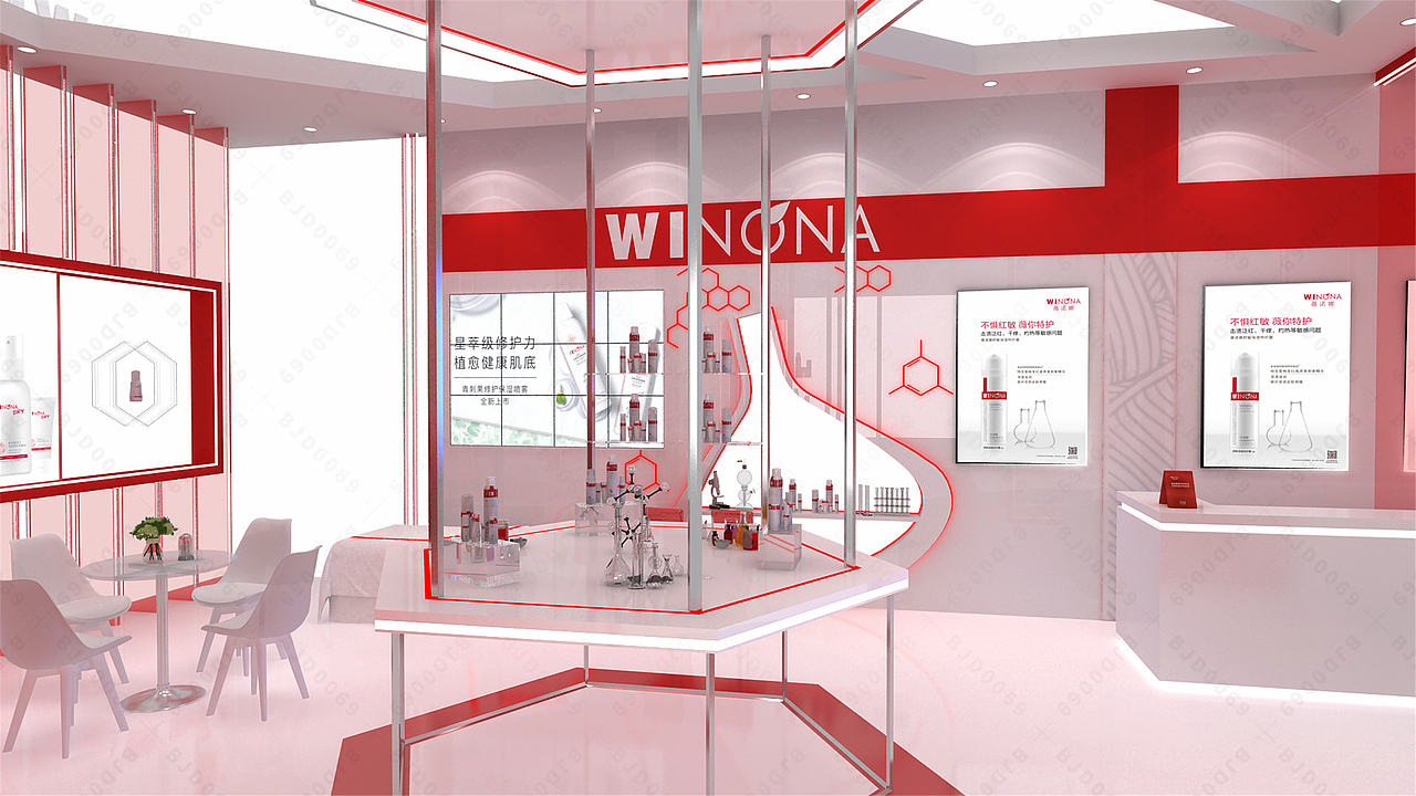 薇诺娜发布会,发布会设计公司,新品发布展台（图ZMzczNzE1OTcy） - 舞台美术 - 站酷设计师舞美设计原创素材 - 站酷ZCOOL