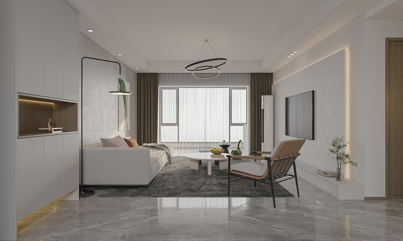 绘感视觉设计——现代简约客餐厅设计案例