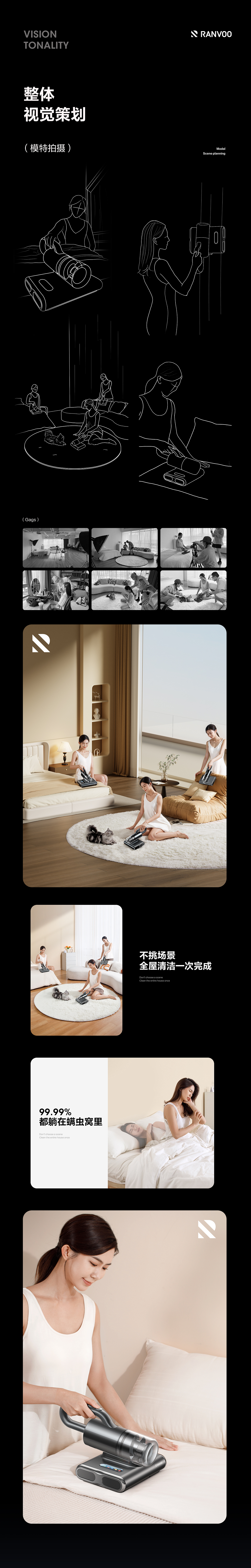 RANVOO MY2除螨仪视觉全案（图ZMzczNzI1ODAw） - 电商 - 站酷设计师大鹏天鹅原创素材 - 站酷ZCOOL