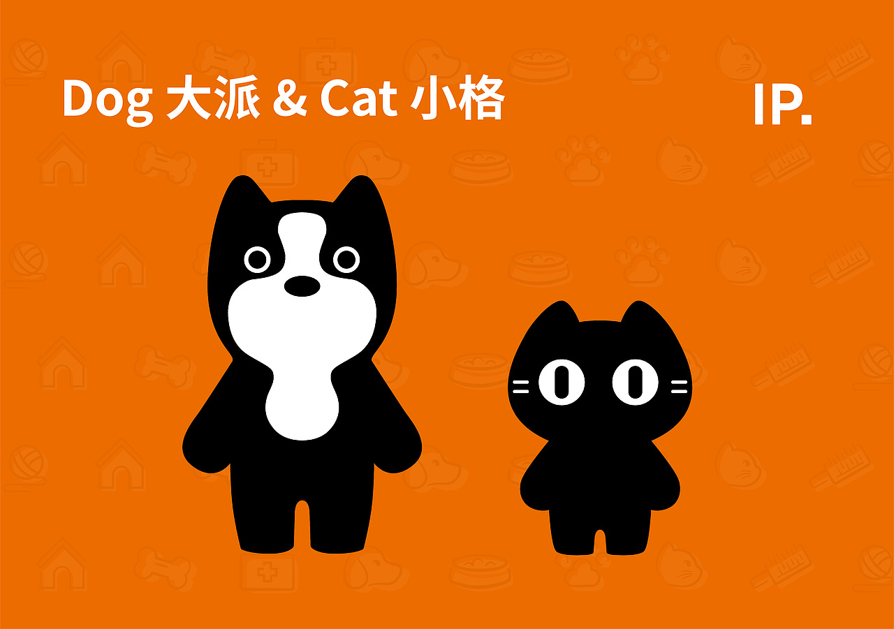 原创宠物品牌形象升级设计标志+IP+包装