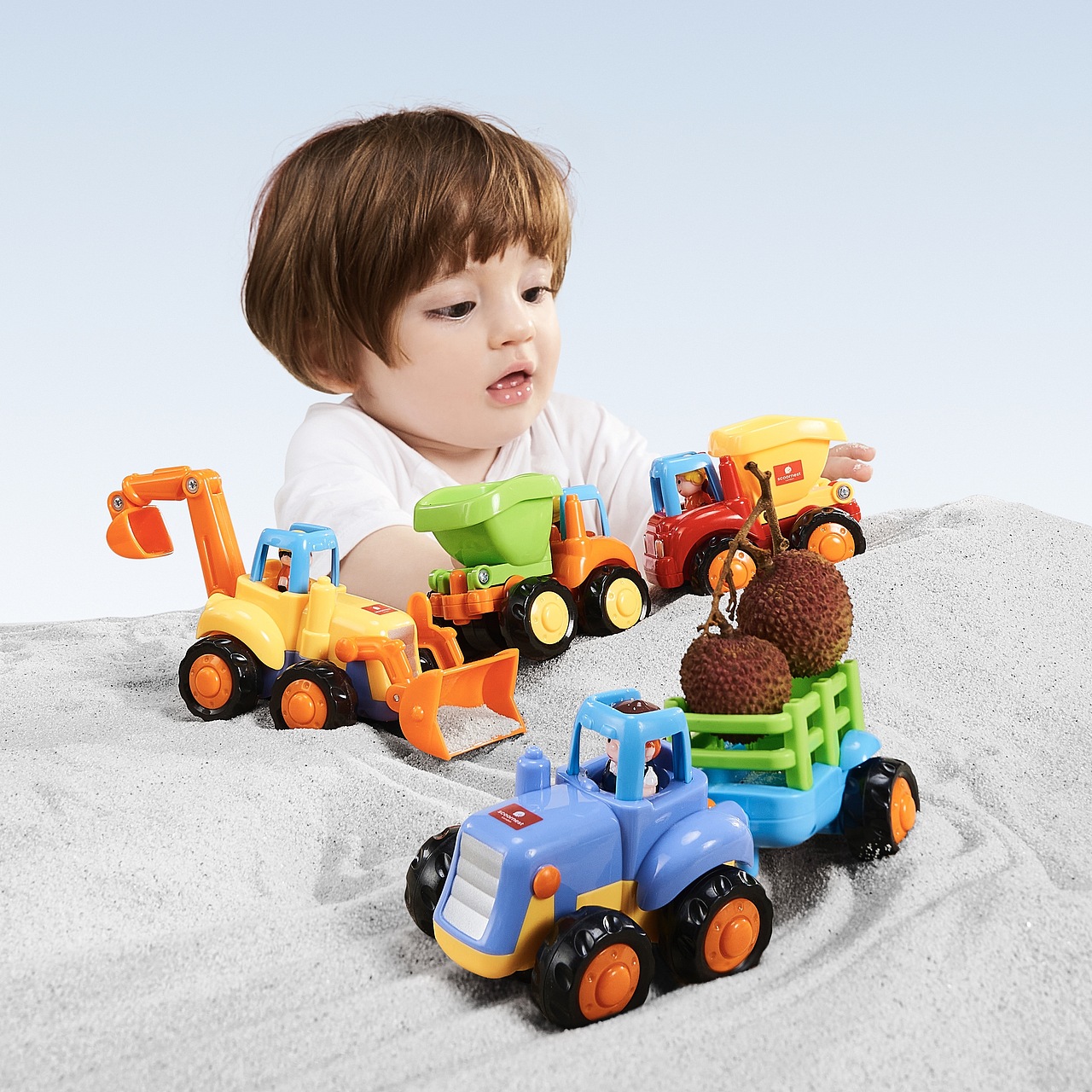 儿童玩具车拍摄