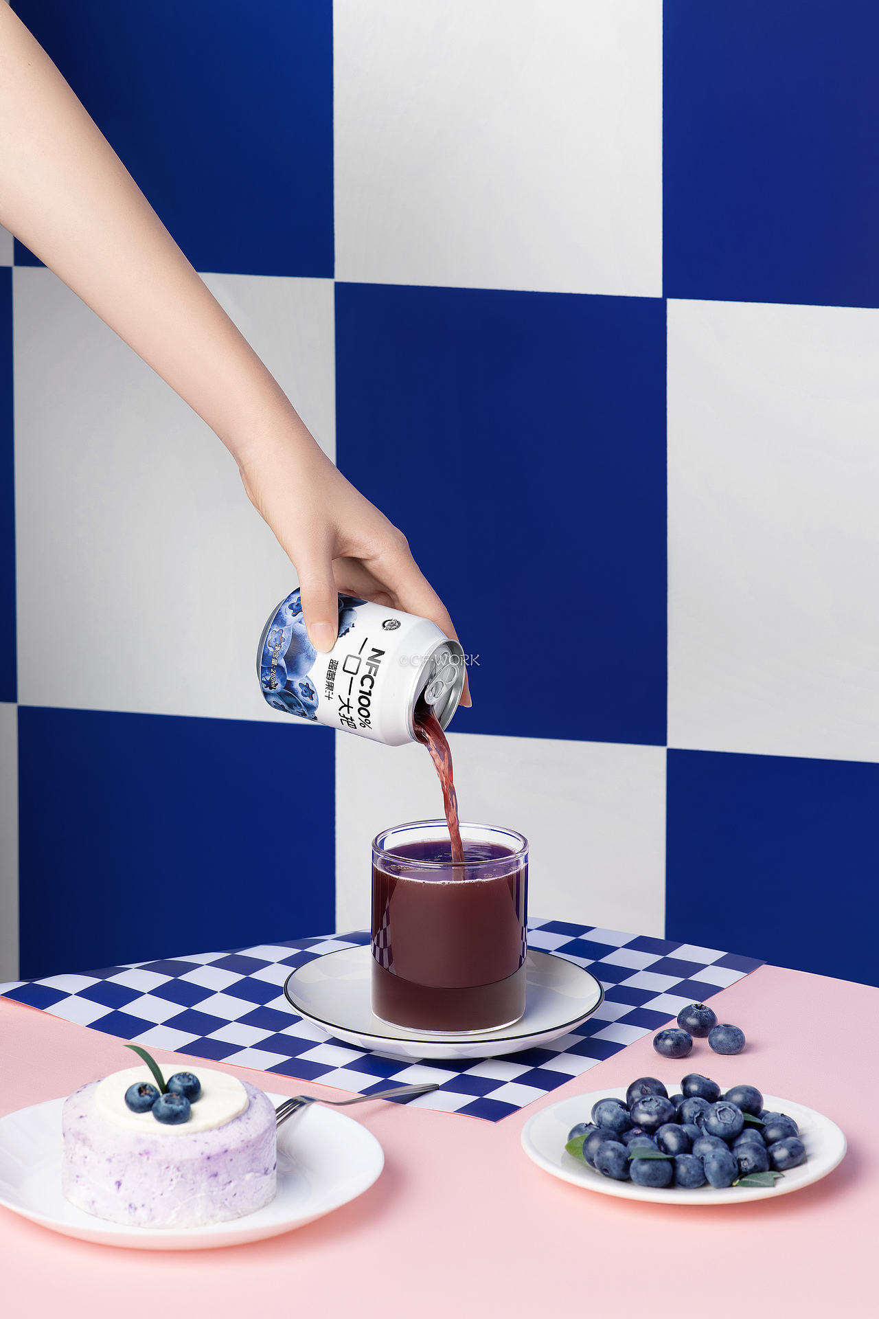 创意性产品拍摄·果汁饮品海报成片