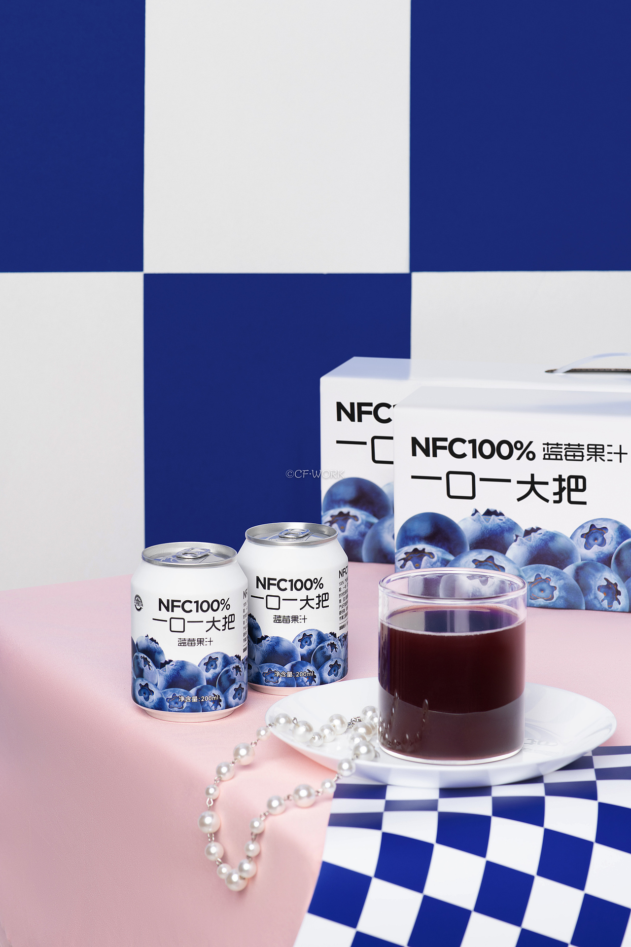 创意性产品拍摄·果汁饮品海报成片