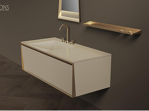 浴室柜产品设计 丨客稿 比萨系列