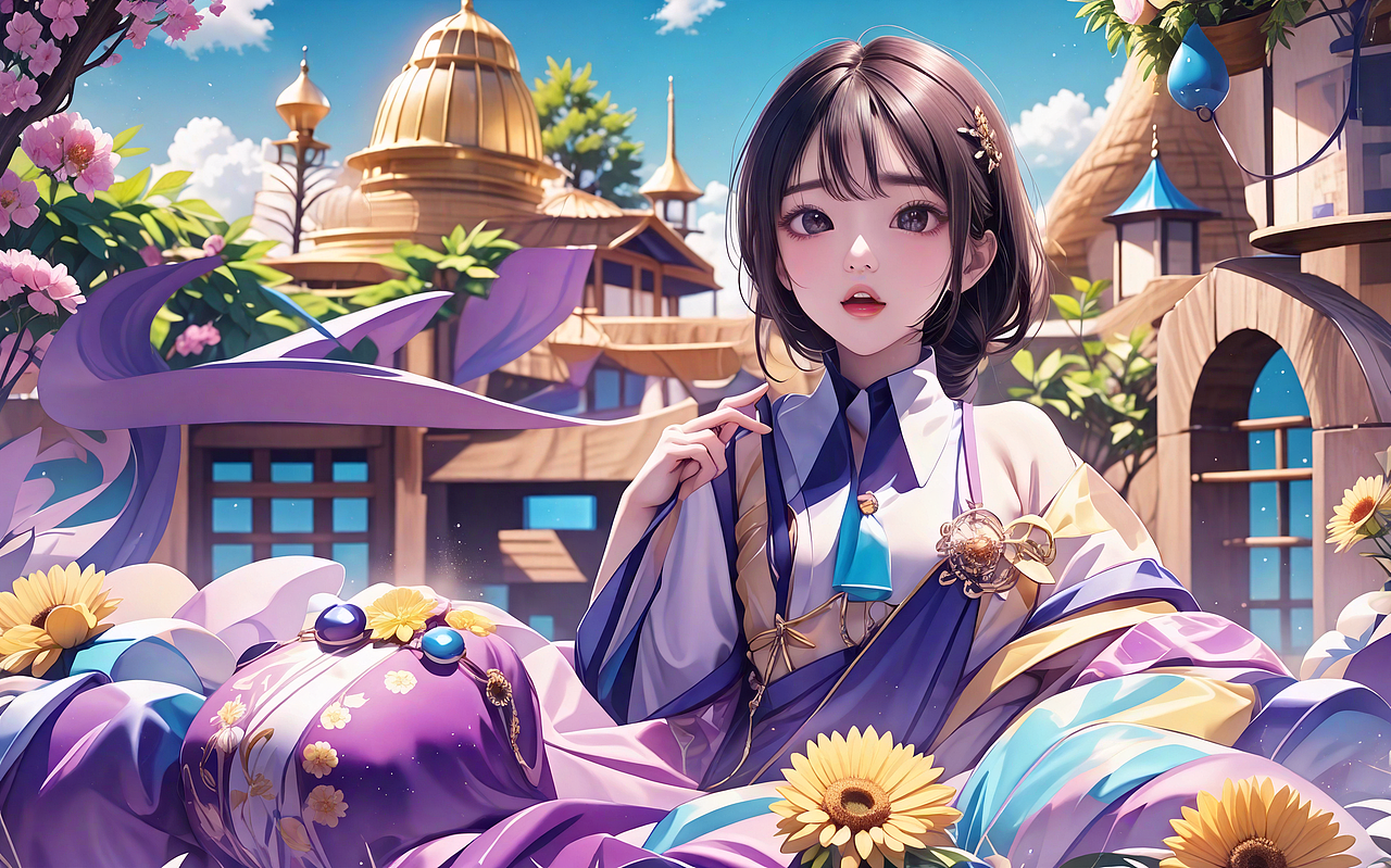 AI 美宣作品-使用了ComfyUI+Krita