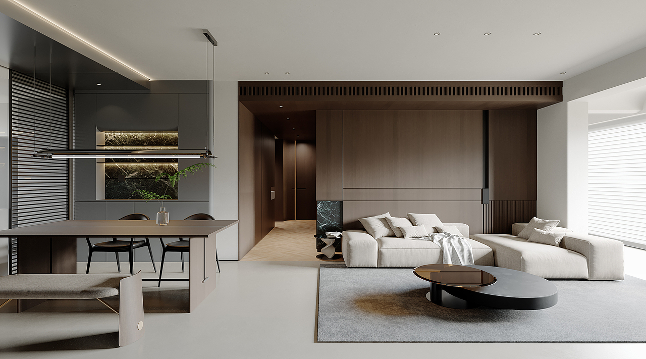 客厅案例（图ZMzczNzQ0Njk2） - 家装设计 - 站酷设计师金凌视觉原创素材 - 站酷ZCOOL