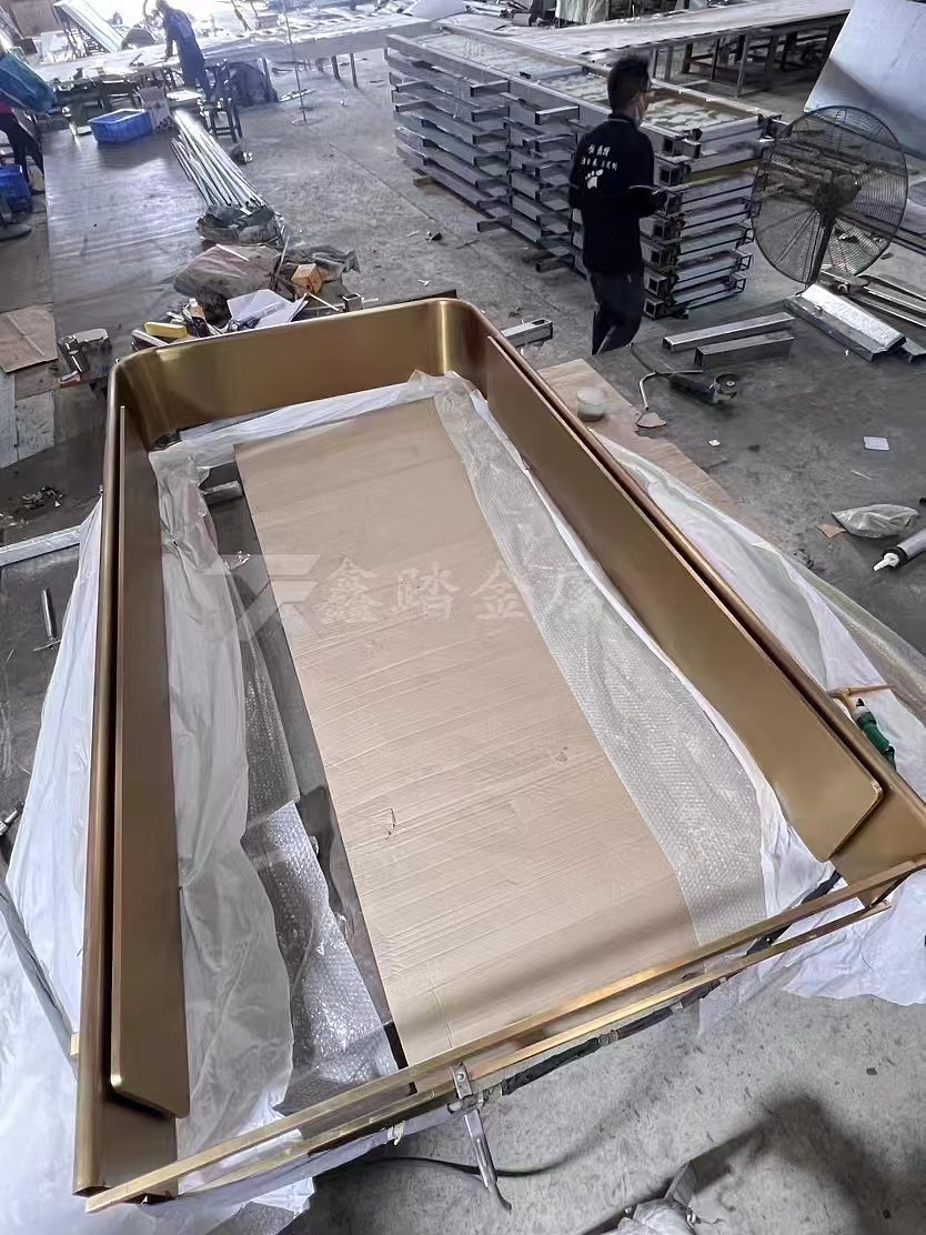 不锈钢门套 金属家具装饰