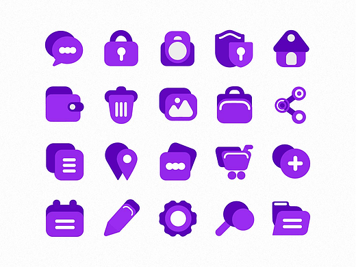 图标设计（个人主页-ZNjkxMzU0MTI=） - 图标 - 站酷设计师逢魔二代原创素材 - 站酷ZCOOL