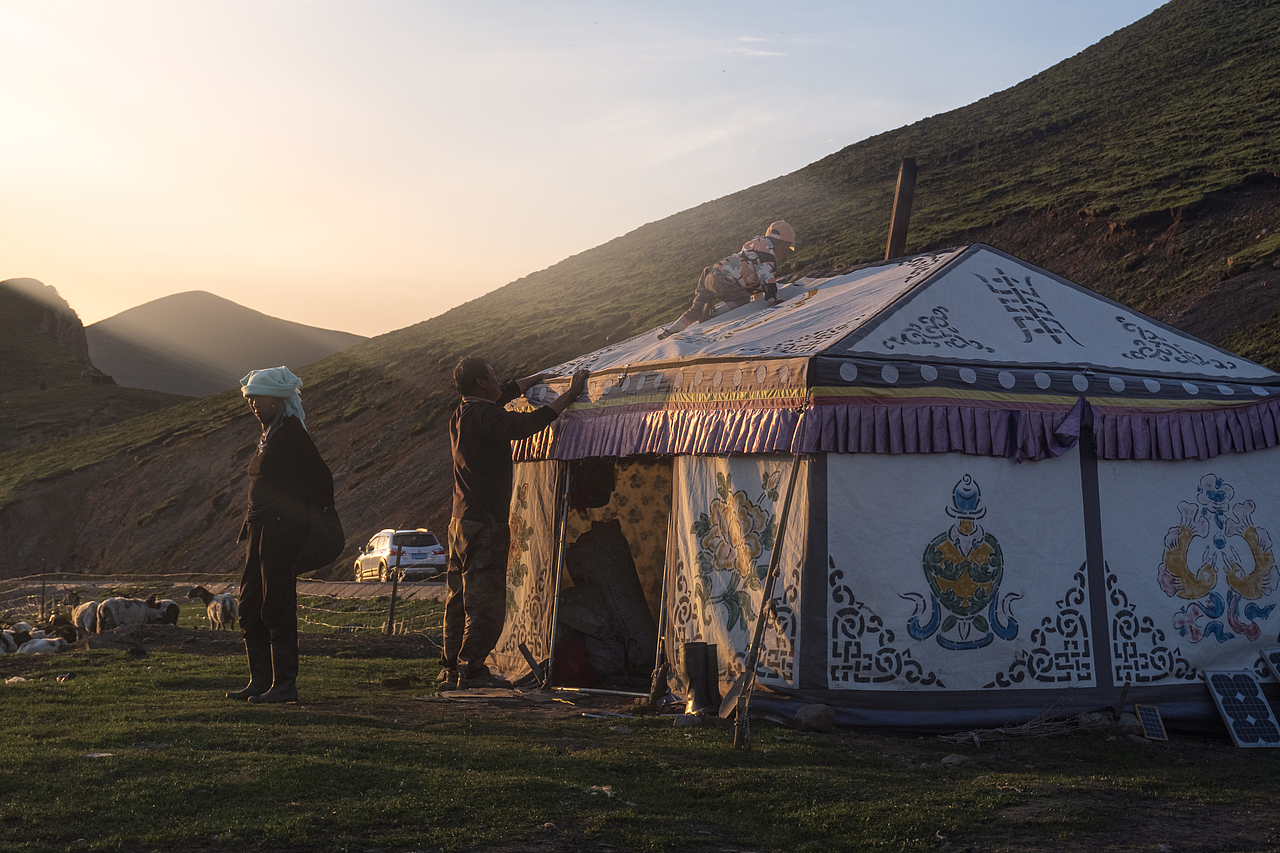 日落前的拉脊山（图ZMzczNzU2MjA0） - 风光摄影 - 站酷设计师乌鸦的麦田原创素材 - 站酷ZCOOL