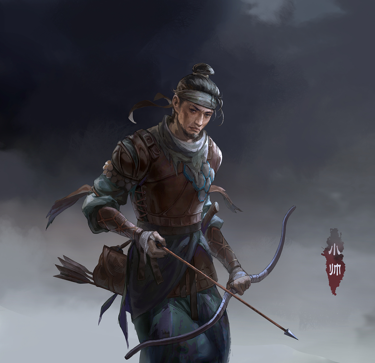 注意看，这三个男人不一般。（图ZMzczNzYxMjI0） - 概念设定 - 站酷设计师馒头山大原创素材 - 站酷ZCOOL