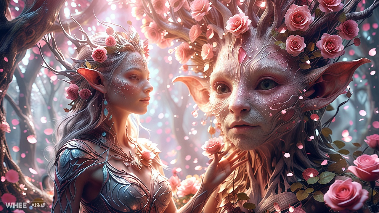 超现实| 木林森灵魂之姿（图ZMzczNzY0Nzky） - AI作品 - 站酷设计师米斯夏Summer原创素材 - 站酷ZCOOL