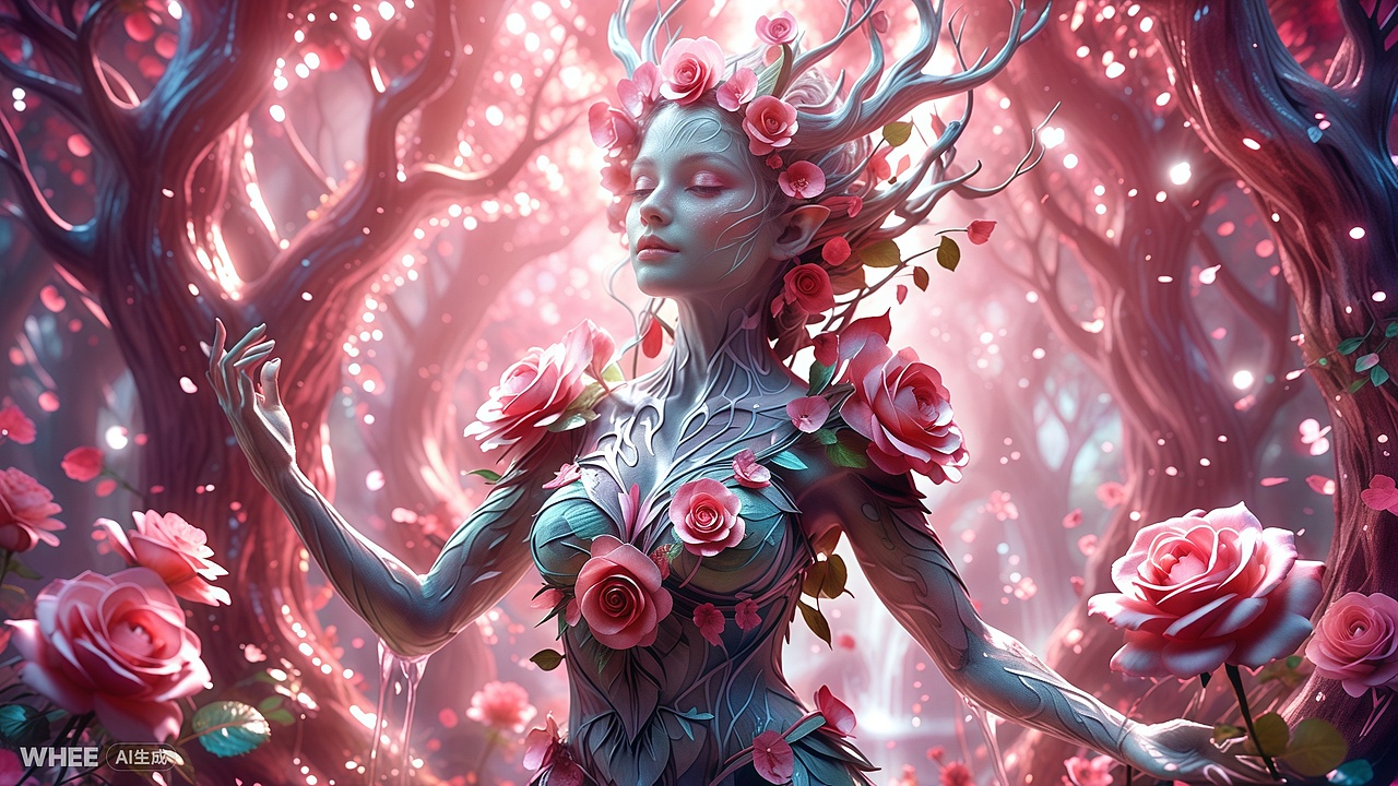 超现实| 木林森灵魂之姿（图ZMzczNzY0ODAw） - AI作品 - 站酷设计师米斯夏Summer原创素材 - 站酷ZCOOL