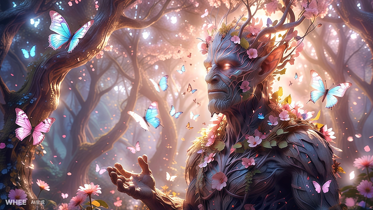 超现实| 木林森灵魂之姿（图ZMzczNzY0ODU2） - AI作品 - 站酷设计师米斯夏Summer原创素材 - 站酷ZCOOL