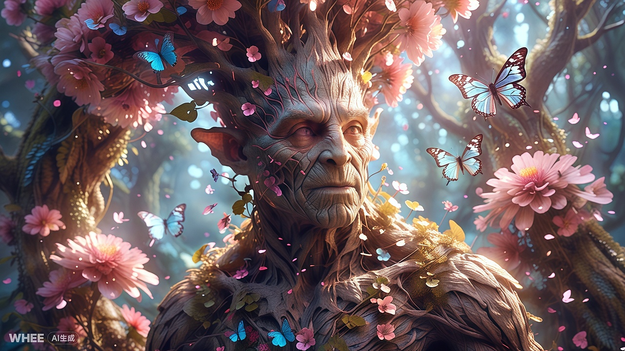 超现实| 木林森灵魂之姿（图ZMzczNzY0ODgw） - AI作品 - 站酷设计师米斯夏Summer原创素材 - 站酷ZCOOL