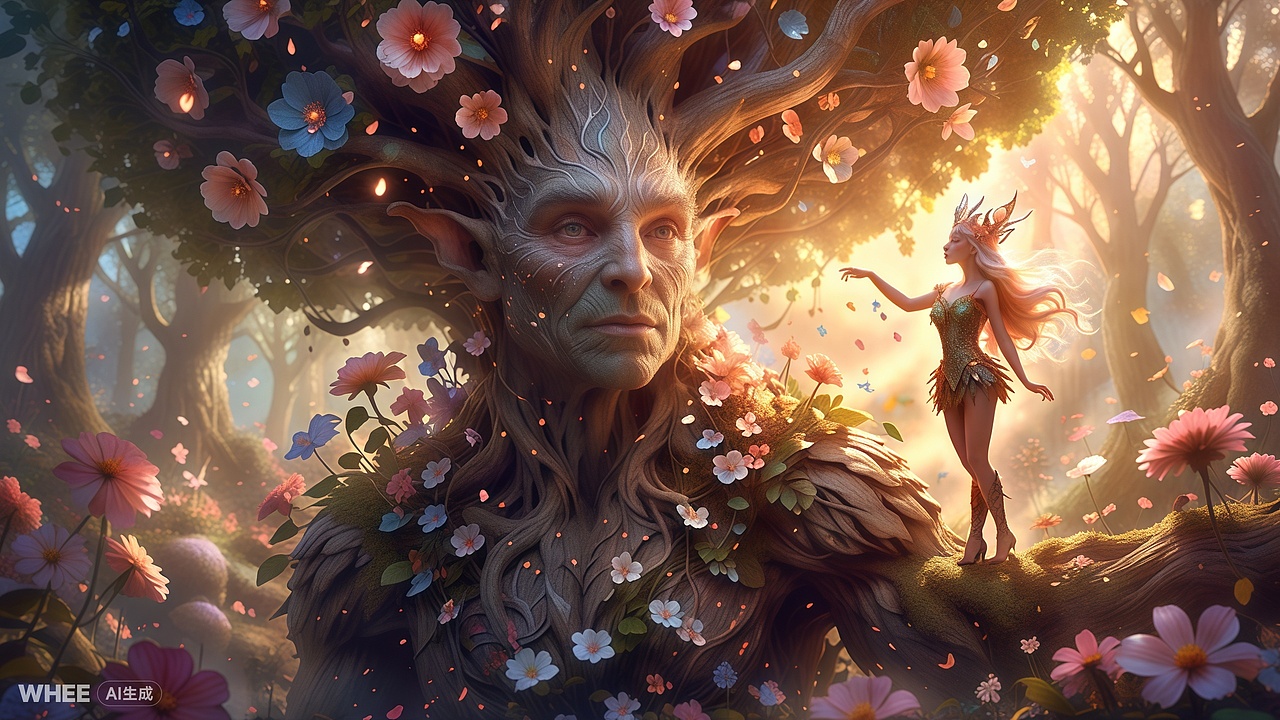 超现实| 木林森灵魂之姿（图ZMzczNzY0OTA4） - AI作品 - 站酷设计师米斯夏Summer原创素材 - 站酷ZCOOL