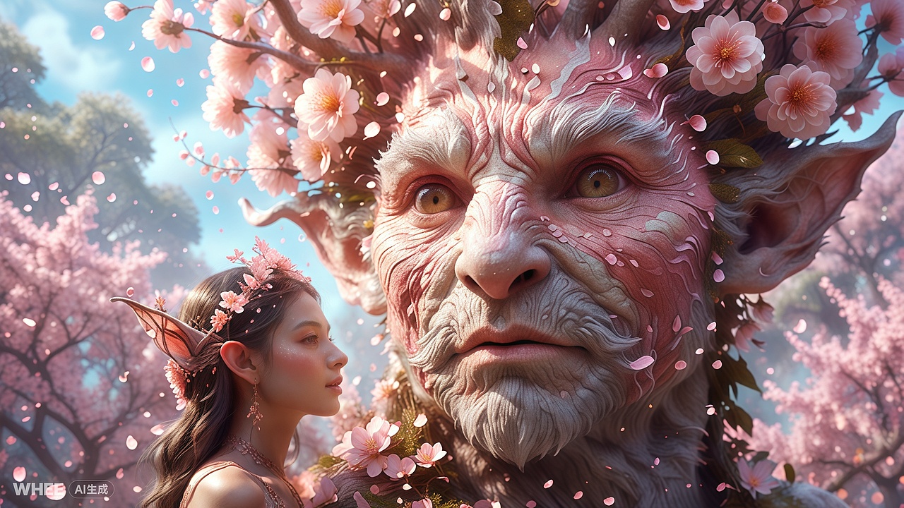 超现实| 木林森灵魂之姿（图ZMzczNzY0OTA0） - AI作品 - 站酷设计师米斯夏Summer原创素材 - 站酷ZCOOL