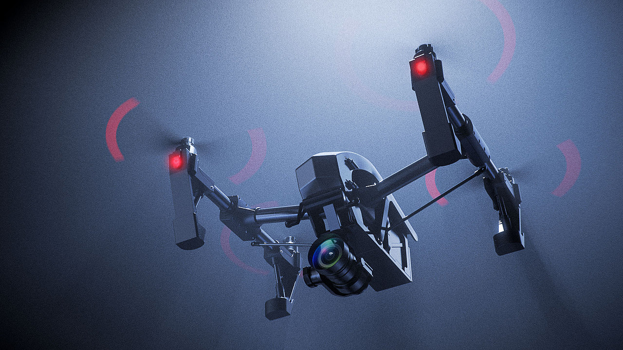 无人机黑色产品渲染（图ZMzczNzc3Njg0） - 电子产品 - 站酷设计师SONORORO原创素材 - 站酷ZCOOL