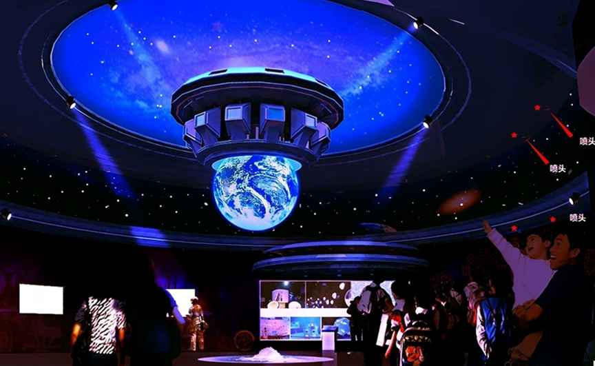 展厅升级必备？LED异形屏的独特展示优势何在？