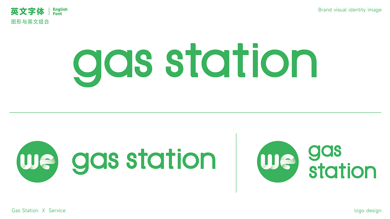 微车加油站品牌LOGO设计|能源环保丨LOGO VI设计