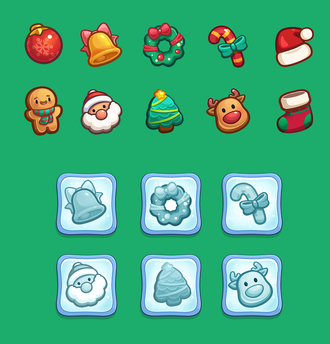 花儿爱消除项目零散图标