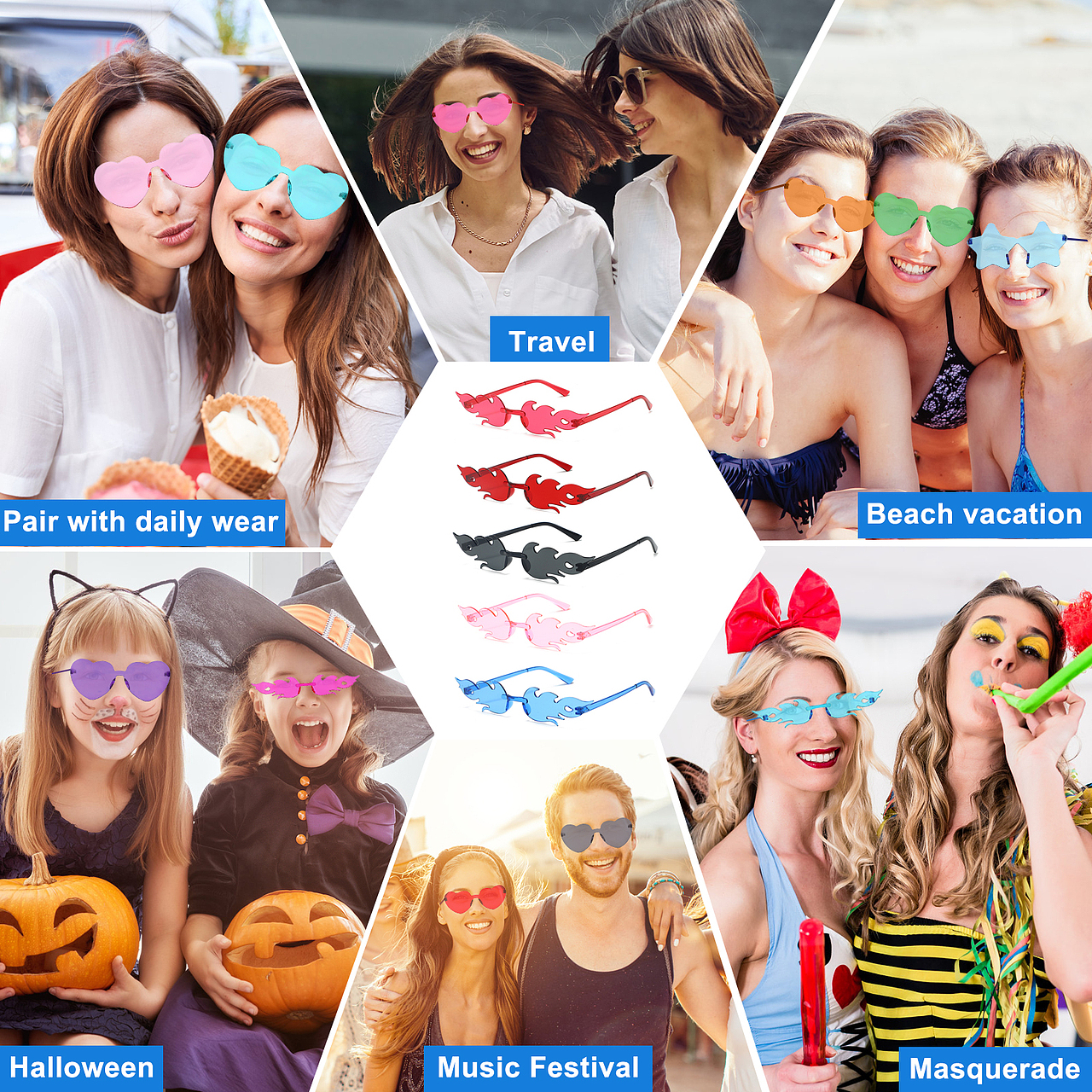 亚马逊主图-眼镜3种混合22件套