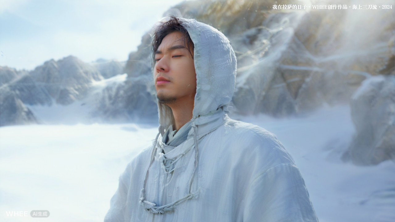 人生一刻——在拉萨的日子（图ZMzczNzkxMjgw） - AI作品 - 站酷设计师海上三刀流原创素材 - 站酷ZCOOL