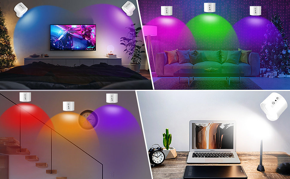 潮流新品 家居氛围灯系列作品 | 产品摄影 | 场景合成