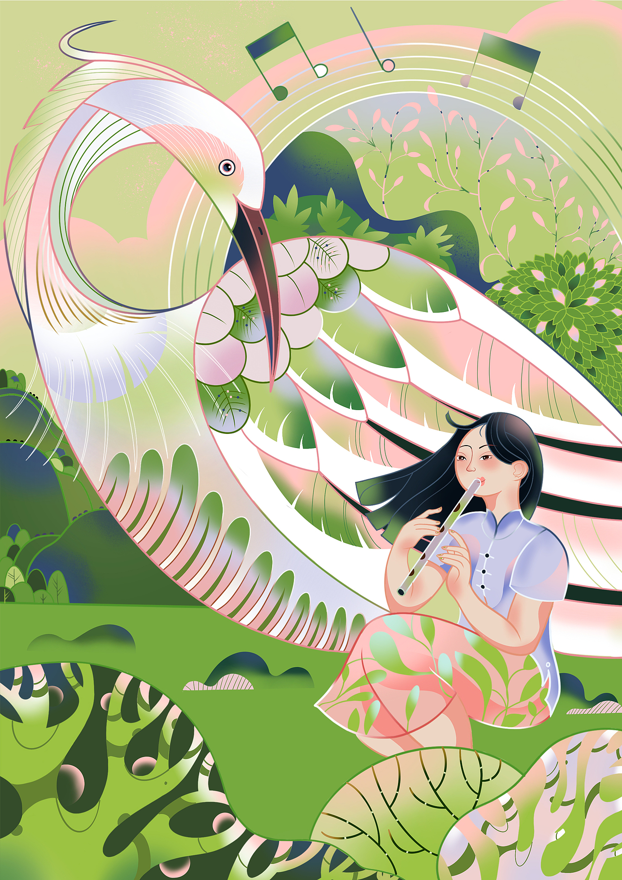 湿地鸟类保护合集（图ZMzczODEzNjMy） - 创作习作 - 站酷设计师亖个二二原创素材 - 站酷ZCOOL