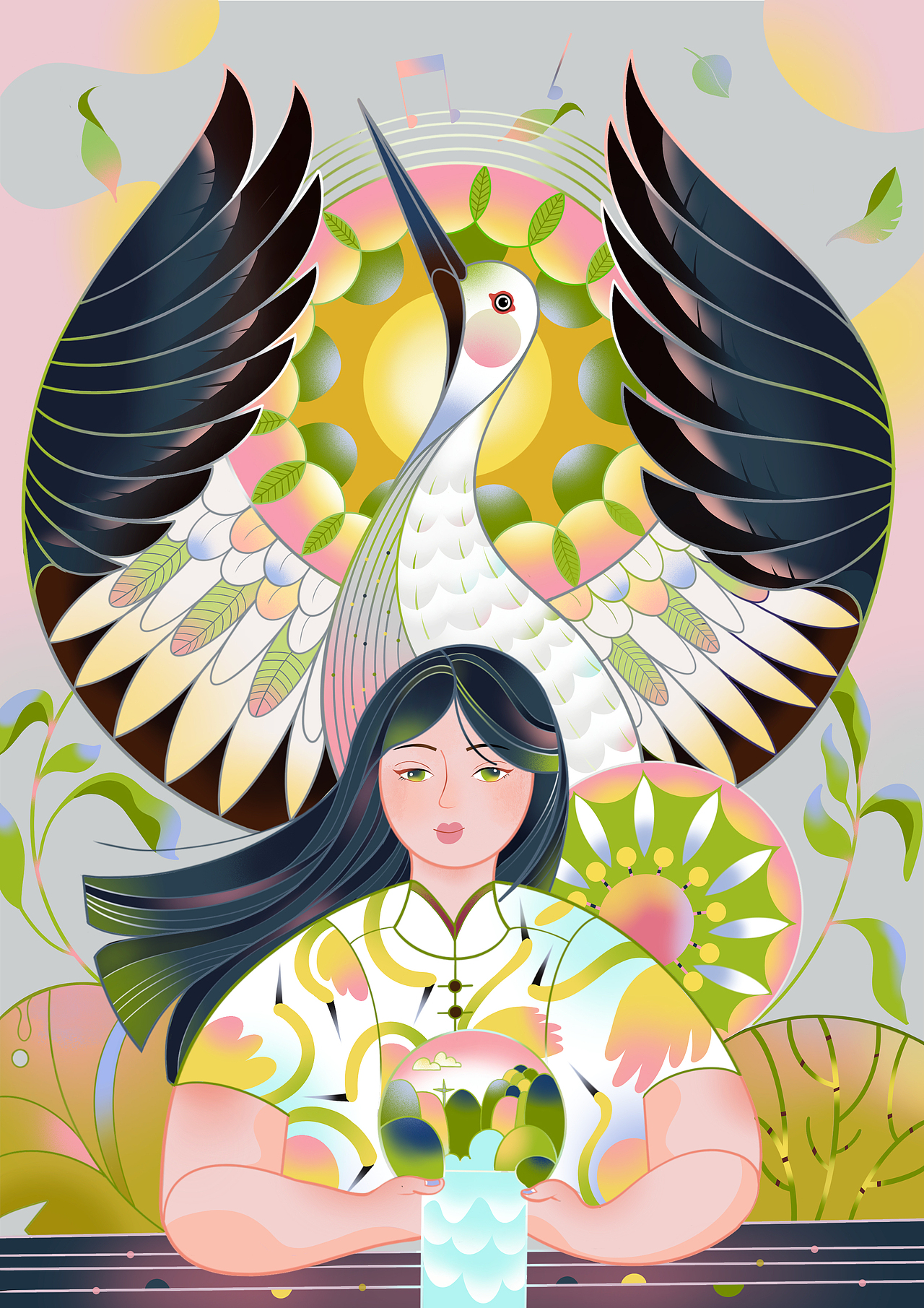 湿地鸟类保护合集（图ZMzczODEzOTYw） - 创作习作 - 站酷设计师亖个二二原创素材 - 站酷ZCOOL