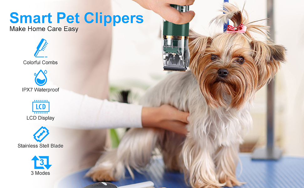 Amazon宠物用品/剃毛器/建模 渲染 亚马逊主图设计案例