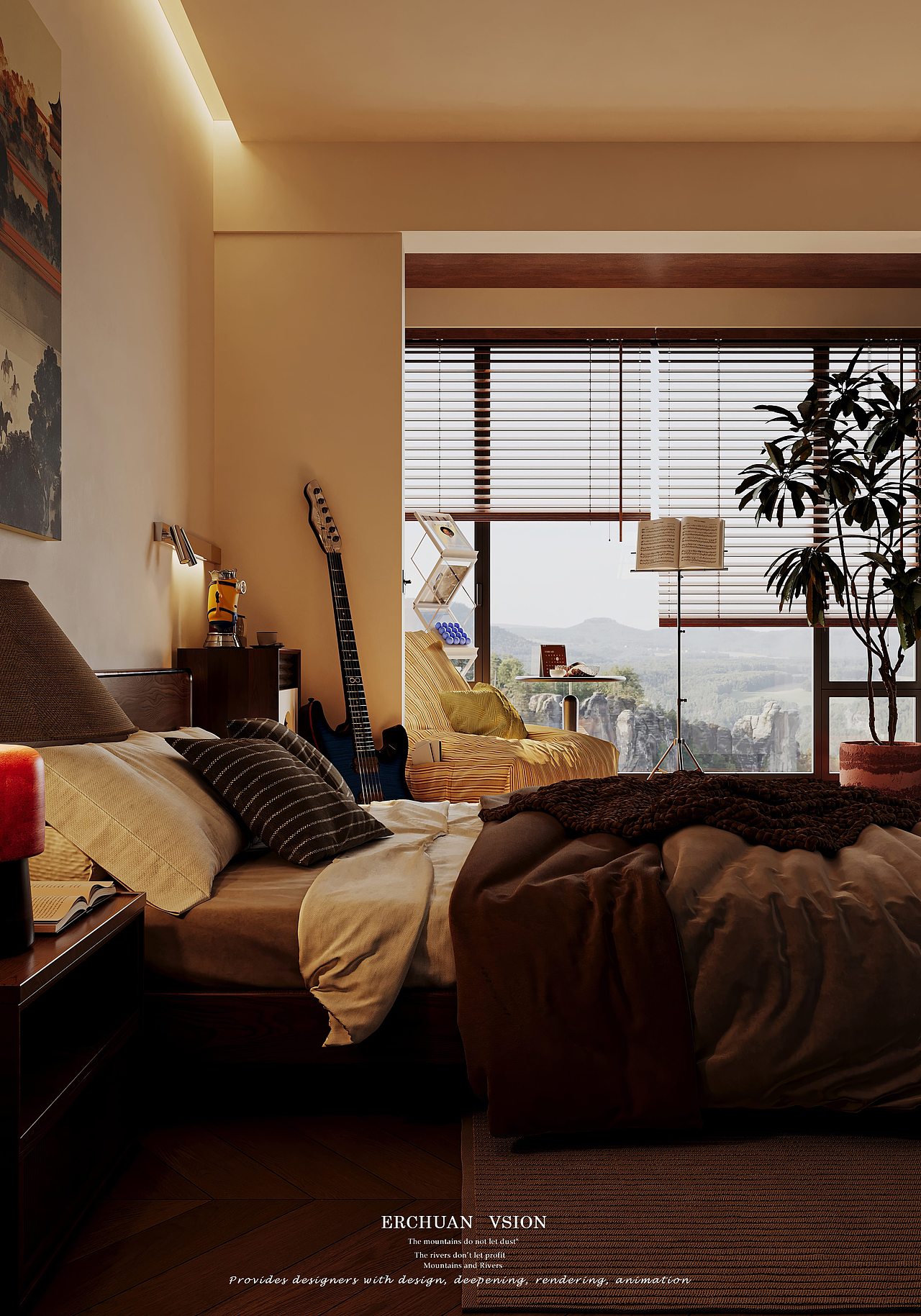 而川视觉丨现代中古风 — 邂逅时光深处的温柔（图ZMzczODIyMzky） - 家装设计 - 站酷设计师而川视觉原创素材 - 站酷ZCOOL