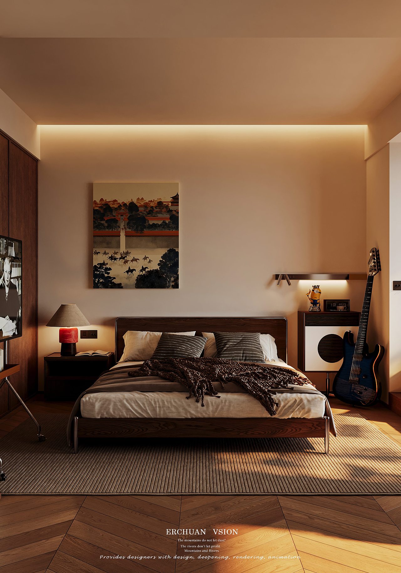 而川视觉丨现代中古风 — 邂逅时光深处的温柔（图ZMzczODIyNDAw） - 家装设计 - 站酷设计师而川视觉原创素材 - 站酷ZCOOL