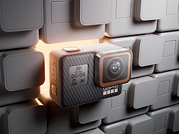 产品渲染 - 小相机