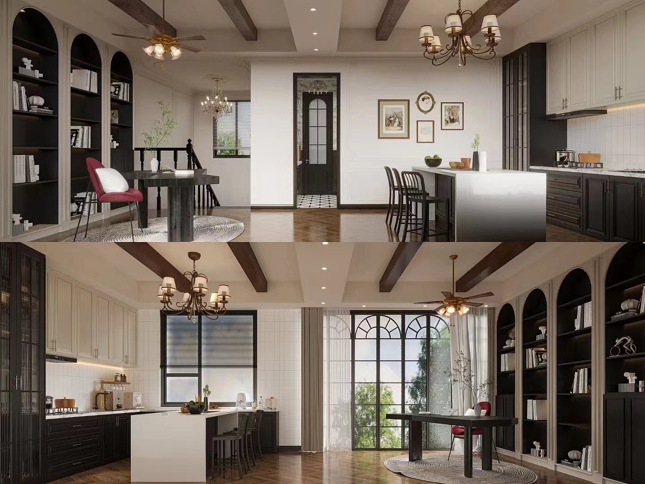 一套法式别墅🏡