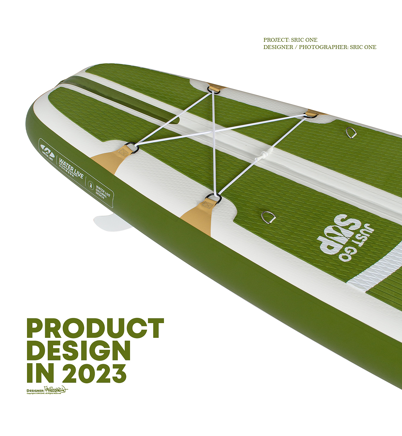产品设计/WATER LIVE充气桨板系列