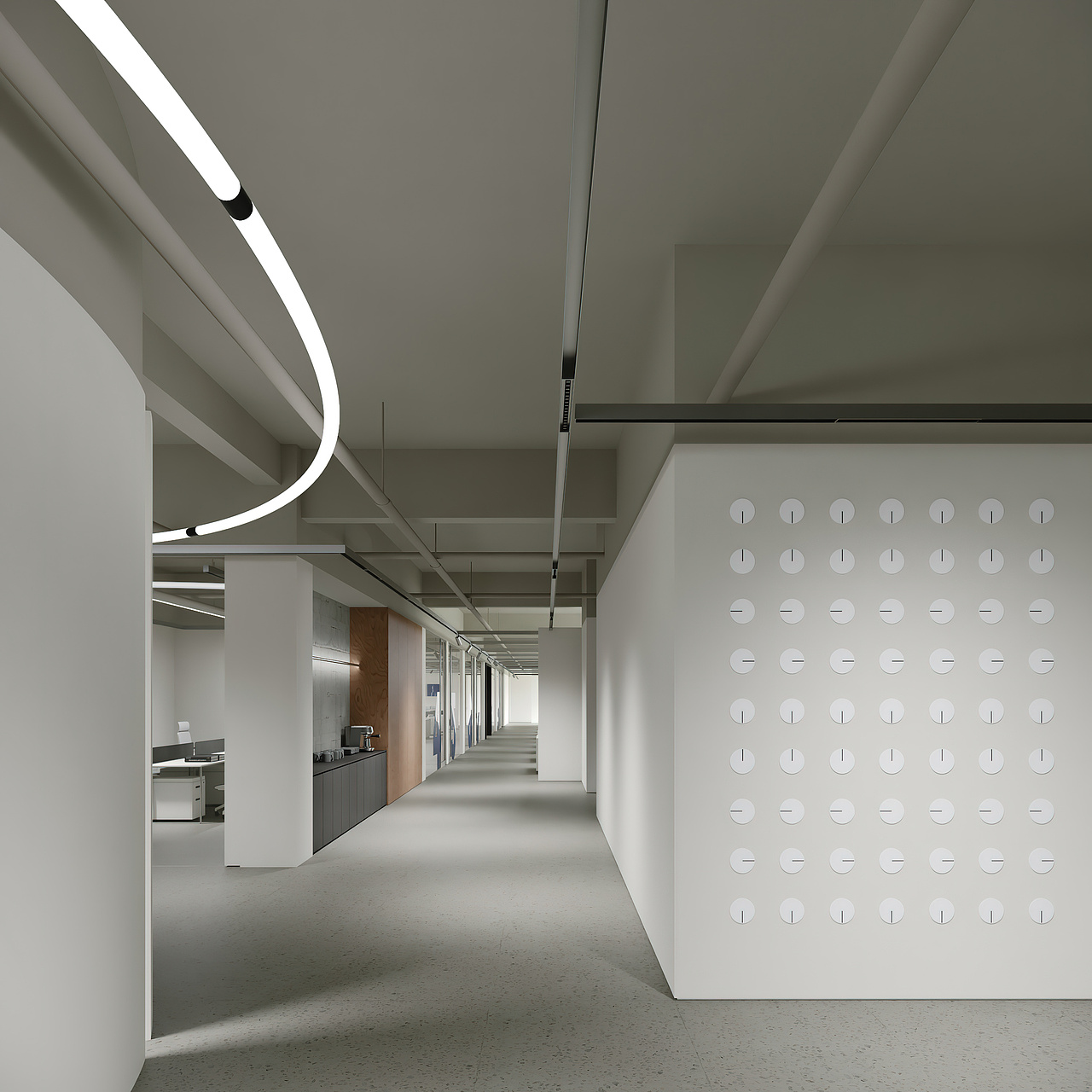 现代极简办公室.就应该这么装