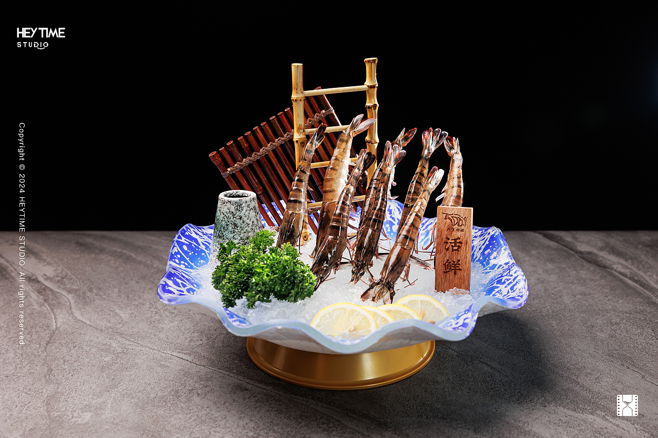 美食摄影|小龙虾烧烤配啤酒