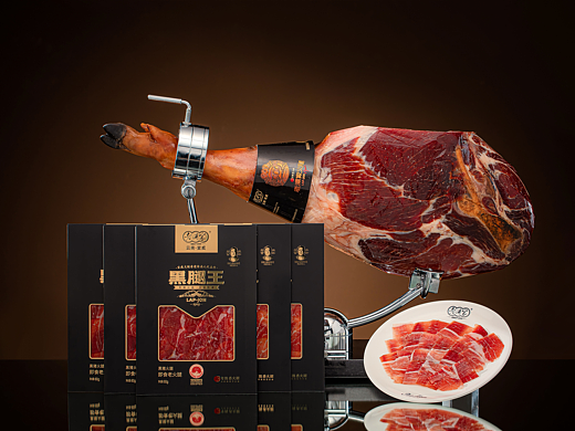 火腿拍摄 老火腿 生吃火腿