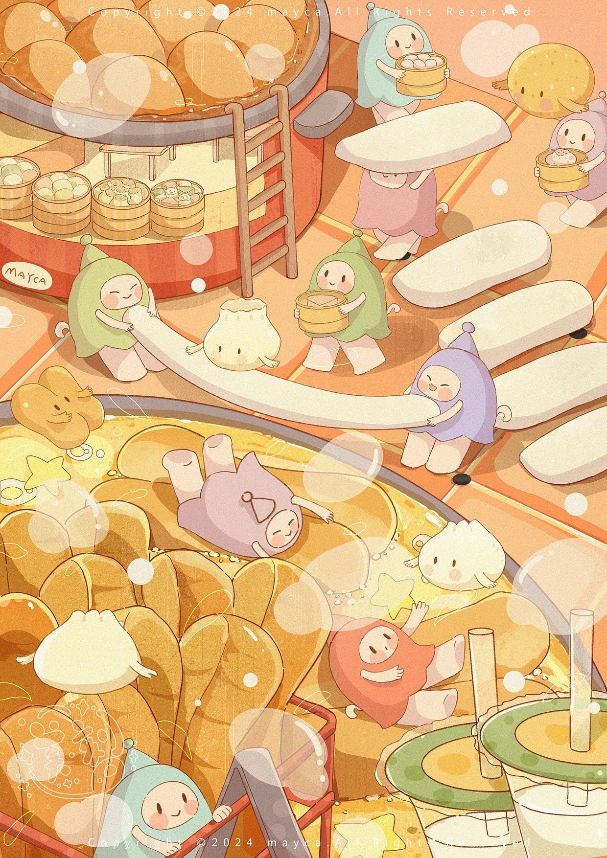 2024上半年总结（4~6月）（图ZMzczODcxNzYw） - 商业插画 - 站酷设计师美刻啊原创素材 - 站酷ZCOOL