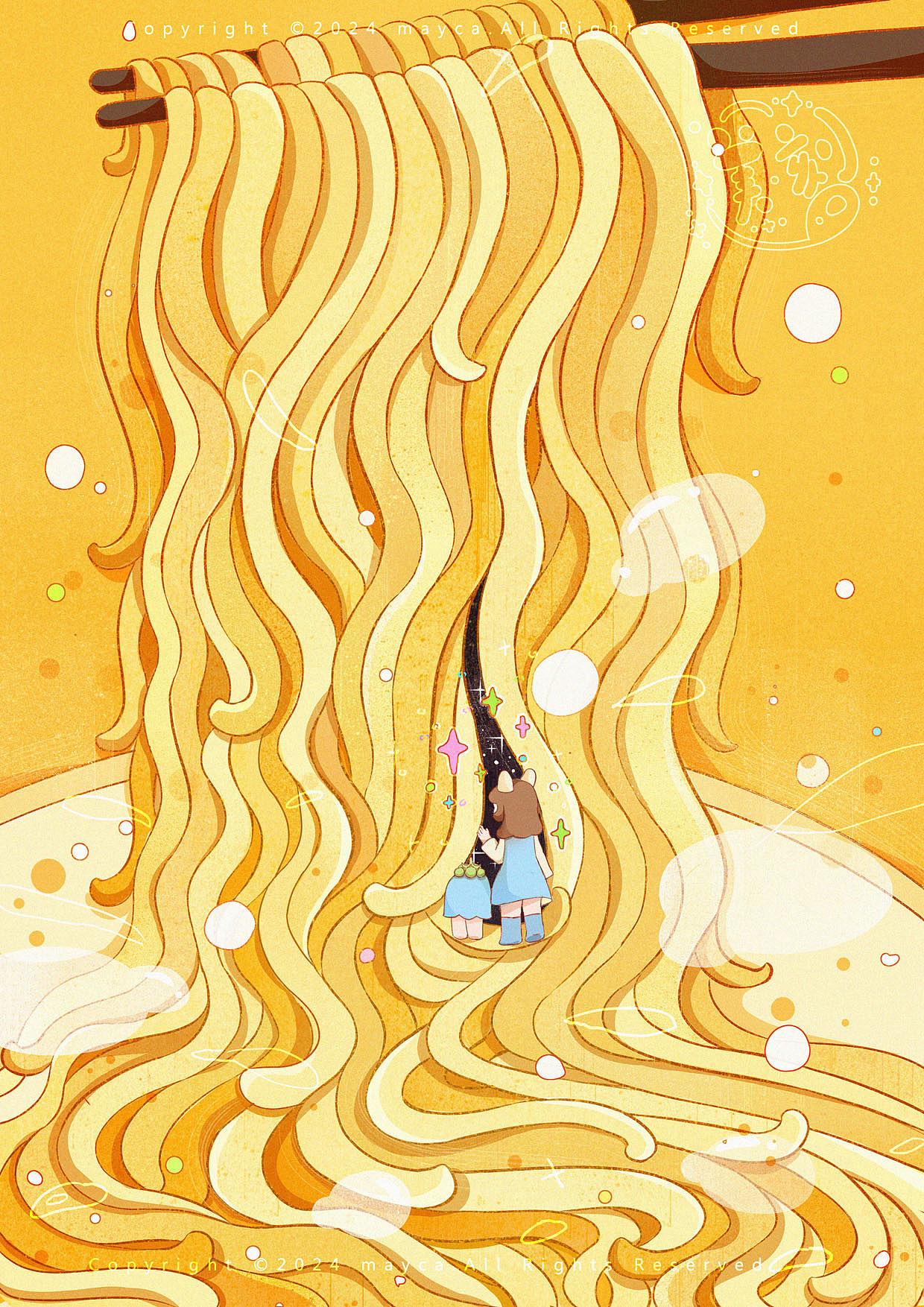 2024上半年总结（4~6月）（图ZMzczODcxNzUy） - 商业插画 - 站酷设计师美刻啊原创素材 - 站酷ZCOOL