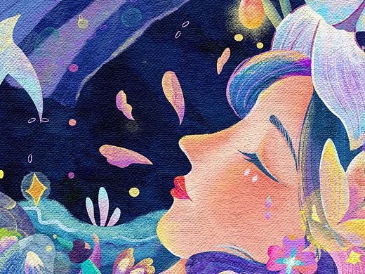 原创插画-仲夏夜之梦