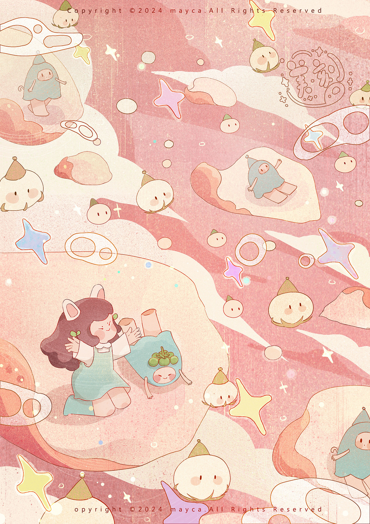 2024上半年总结（4~6月）（图ZMzczODcyOTQ4） - 商业插画 - 站酷设计师美刻啊原创素材 - 站酷ZCOOL