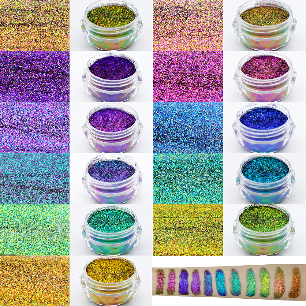 极光彩妆变色龙粉