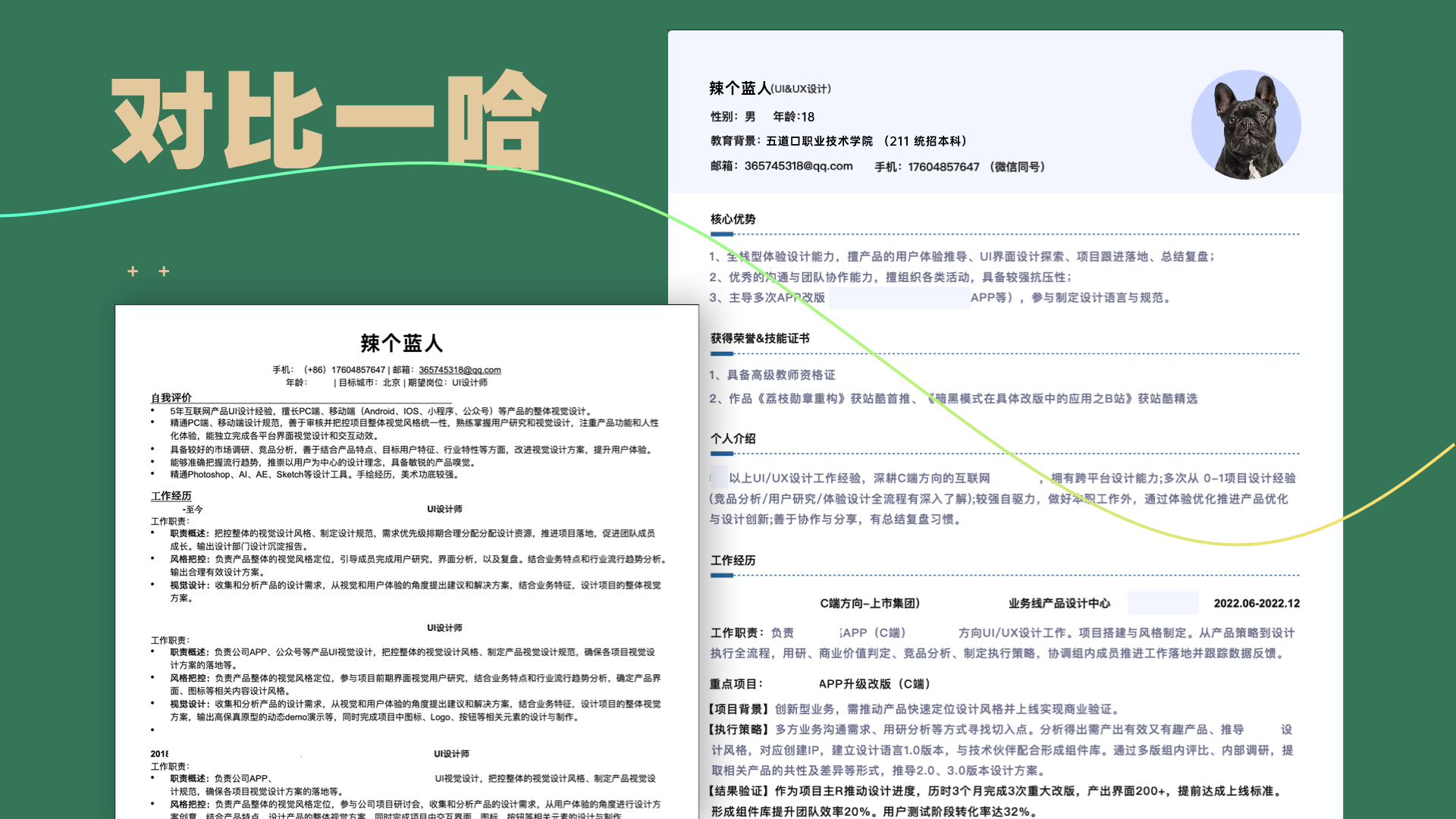 简历的书写艺术:从平凡到非凡(图ZMTQ4NTI5OTI=) - 教程 - 站酷设计师桃子的TAO原创素材 - 站酷ZCOOL
