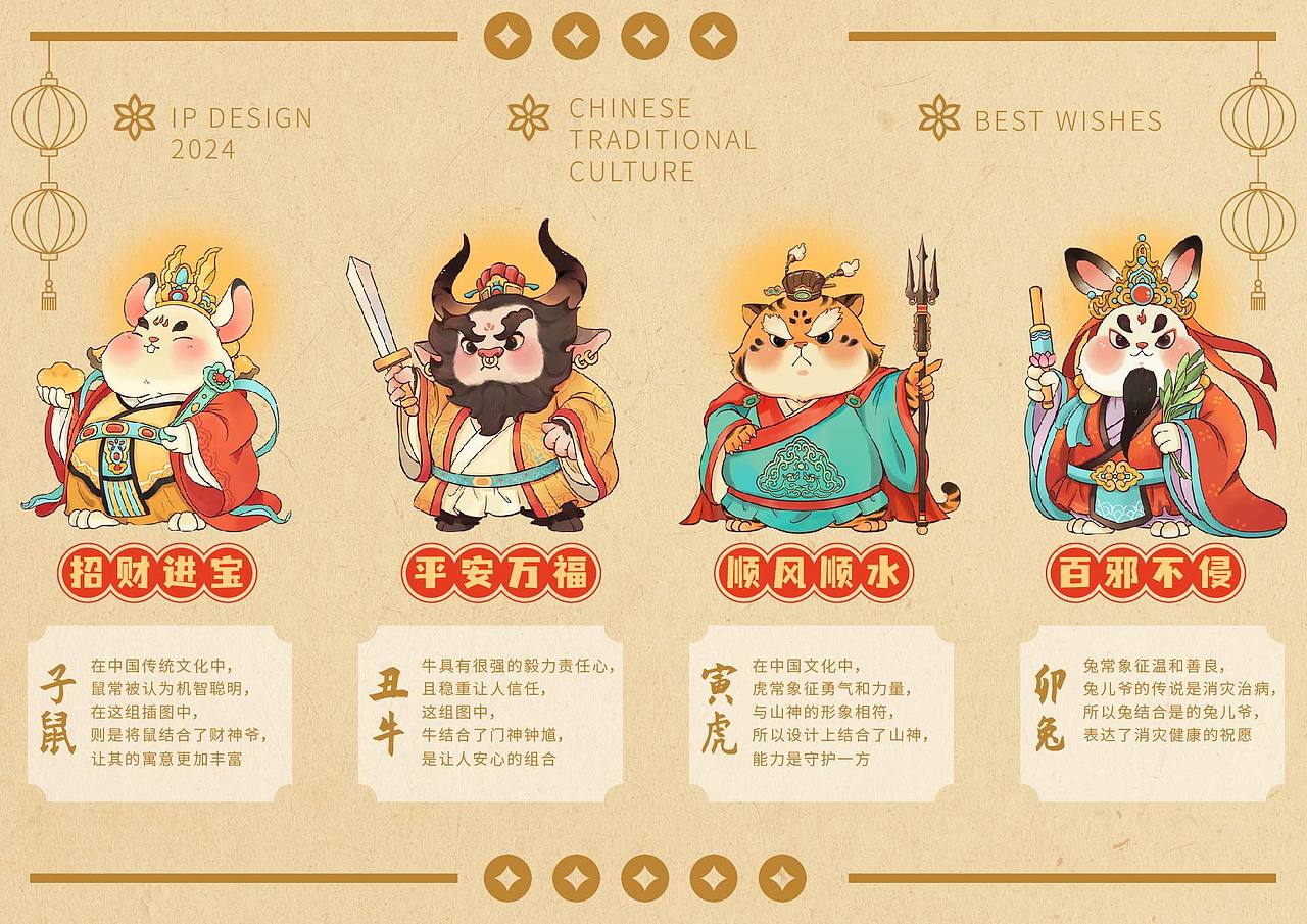 众神十二生肖（图ZMzczODc2OTYw） - 商业插画 - 站酷设计师西粥原创素材 - 站酷ZCOOL